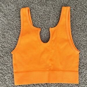 Orange Tank Top